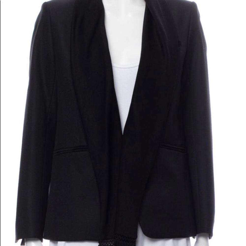 Sandro blazer with shawl collar